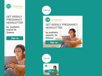 Pregnancy Banner medical pharmaceutical