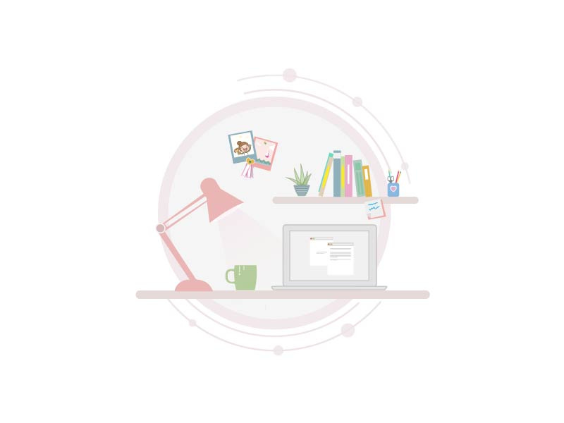 working table by LuckyYaYa on Dribbble