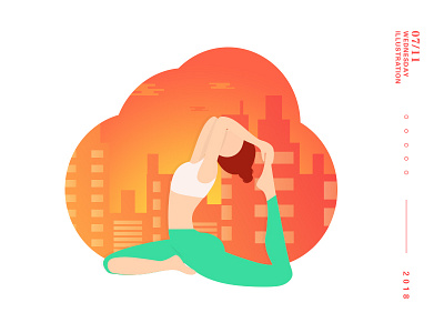 Yoga Illustrations #02