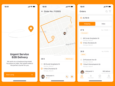 B2B Delivery App