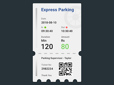 e-Parking Ticket android behance dribbble firstshoot flatui ios mobile uiux web