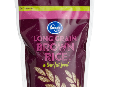 Kroger Dry Rice & Bean Redesign bag food packaging grocery label design pouch redesign window