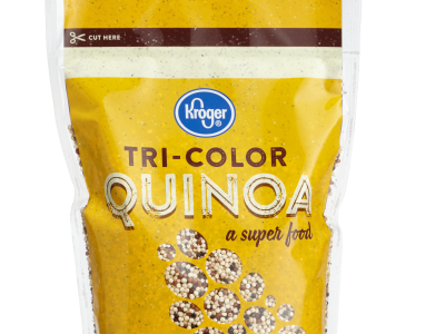 Kroger Dry Rice & Bean Redesign bag food packaging grocery label design pouch redesign window