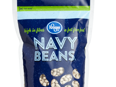 Kroger Dry Rice & Bean Redesign bag food packaging grocery label design pouch redesign window