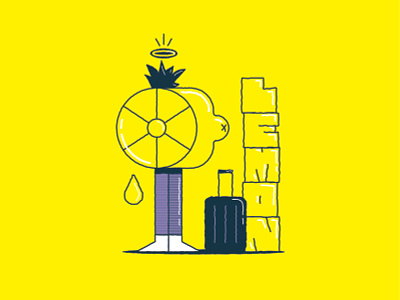Lemon - Bullet Train bullet train cartoon character character design design doodle illustration illustrator lemon lettering vector