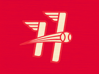 Cleveland Hustle Logo baseball cleveland hustle hustlers indians logo major league red sports stitch typography vector