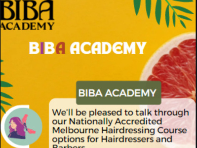 Biba Academy - Hair Course Melbourne biba academy