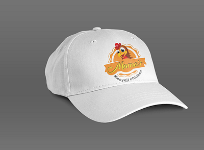Mama's Kienyeji Chicken logo Mockup design graphic design logo