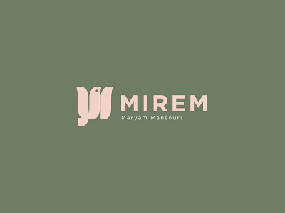 Mirem Logo Design adobe illustration brand visual identity branding graphic design hijab style logo logo design