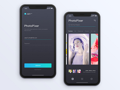 PhotoPixer photo ui