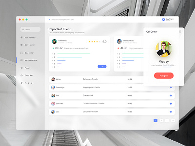 Customer Service Platform - 4 clean ui web