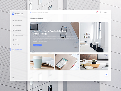 Customer Service Platform - 2 clean ui web
