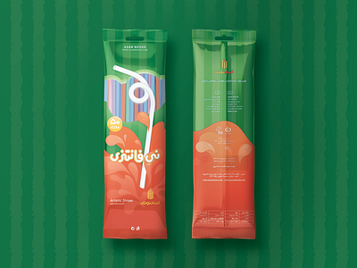 Straws Packaging branding graphic design illustration package straws ui ux