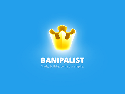 Banipalist Game (Catan) app branding catan crown cute game game logo gamelogo icon illustration lettering logo logotype metaverse mobile mobile app mobile game title ui ux
