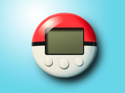 PokeWalker icon lighting photoshop pokemon pokewalker vector