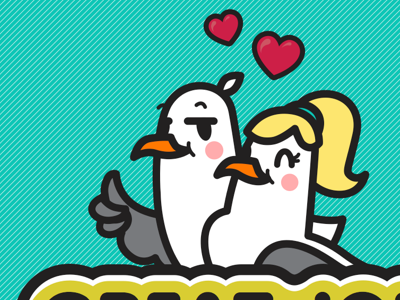 Seagull Snack! seagull snack love great job game design