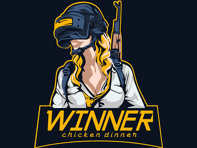 pubg 3d animation branding graphic design logo motion graphics ui