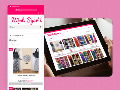 2013 - Hijab Syar'i WordPress Theme 2013 ecommerce niyuavril oldwork ui website wordpress