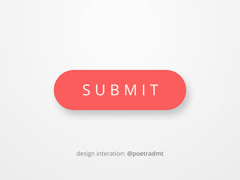 Submit Button by Poetra Dimatra on Dribbble