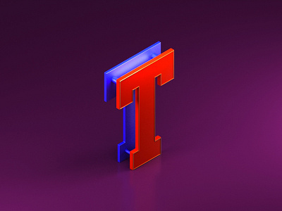 Isometric "T"