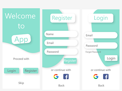 App Login Design