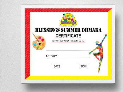 Certificate Design branding certificate certificate design corel draw design graphic design illustrator