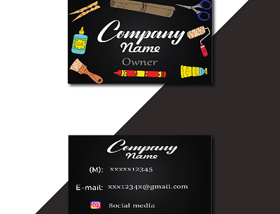 Business Card branding business card design business stationary card design