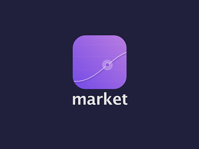 App icon for Market App app branding clean graphic design icon illustration minimal ui vector website