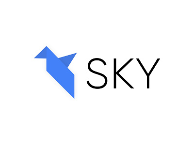 Logo for Sky icon illustration logo minimal vector web