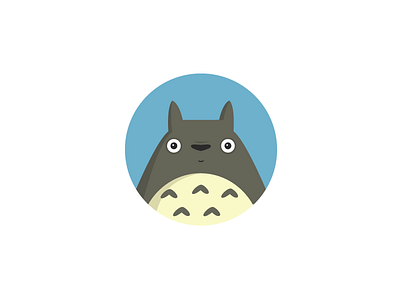 Totoro cute illustration my neighbor totoro