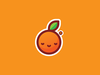 O is for Orange drawing icon illustration orange