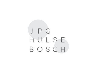 Logo JPG Hulsebosch branding design graphic identity logo