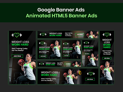 Google Banner Ads | Animated HTML5 Banner Ads