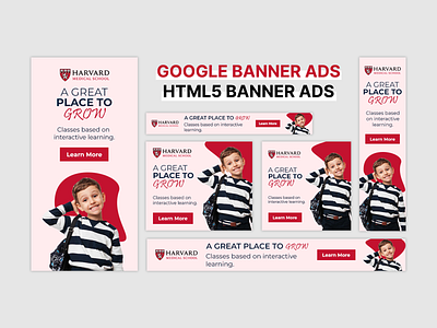 GOOGLE BANNER ADS | HTML5 BANNER ADS animated gifs animated html5 banner ads animation banner ads banner design google adwords google banner ads google display ads graphic design html5 html5 banner ads social media ads web banners