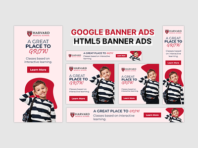 GOOGLE BANNER ADS | HTML5 BANNER ADS