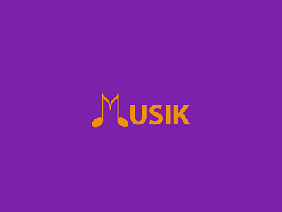Musik Logo branding graphic design logo