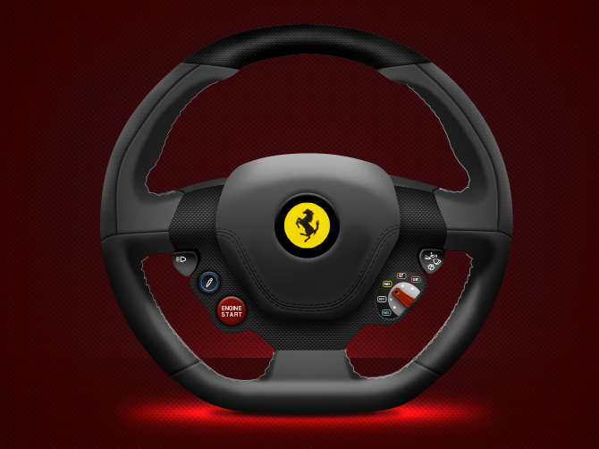 Ferrari Steering Wheel