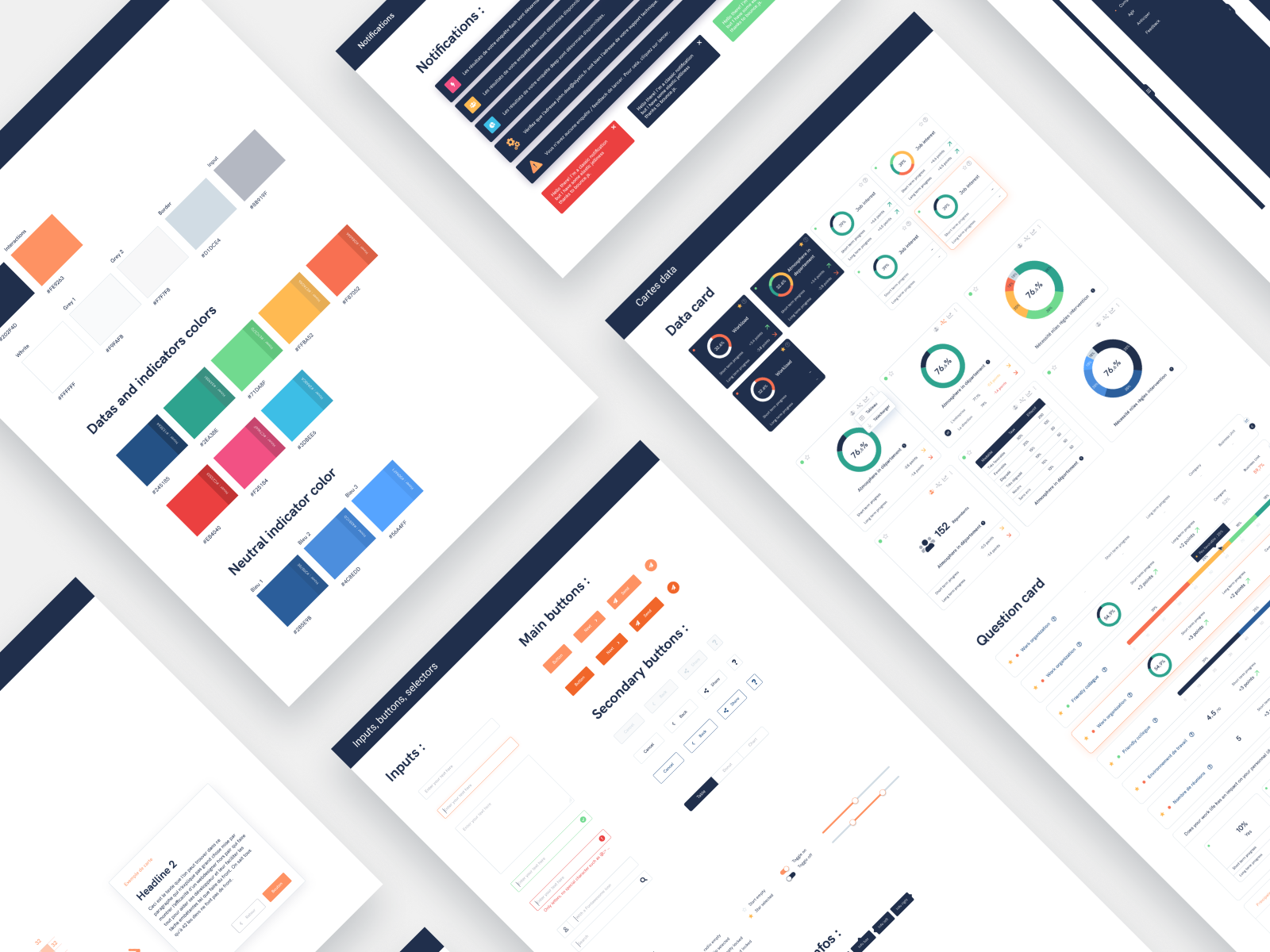 Olystic design system by Richard Piallat on Dribbble