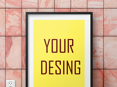 Frame mockup Premium Psd