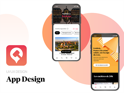 UI/UX design - Loisirs Encheres app app design branding graphic design ui ui design uiux ux ux design