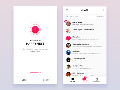 Happymess — the happiest video messenger in the world