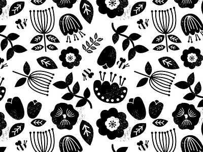 Monochrome Floral