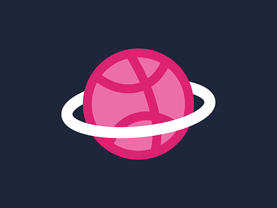 Invites 🚀 draft drafted dribbble illustration illustrator invite planet ring rings space spacey vector