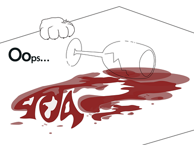 Gore 404 008 404page cats dailyui gore red sketch wine