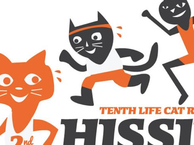 2nd Annual Hissin' Hustle 5k logo