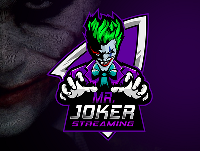 Mr. Joker Streaming design graphic design illustration logo