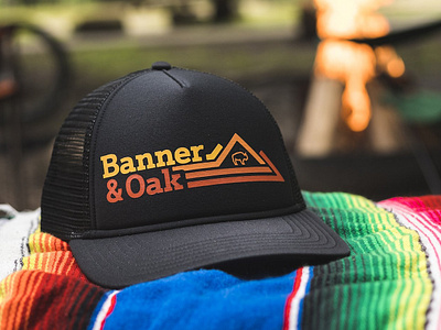 Banner & Oak Rockhopper Hat camping fishing hat hiking hunting logo mountains nature outdoors vintage