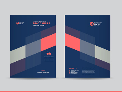 Business Brochure Cover Design | Annual Report |Company Profile a4 brand brochure business company concept contract corporate document elegant element flyer folder formal layout newsletter official page paper presentation