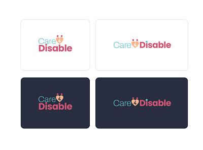 Care for Disable Logo Design adobe illustrator care for disable disable people disable people logo logo logo design older people logo