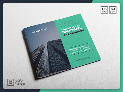 Multipurpose Brochure Template adobe indesign brochure design company document graphic design print design project proposal